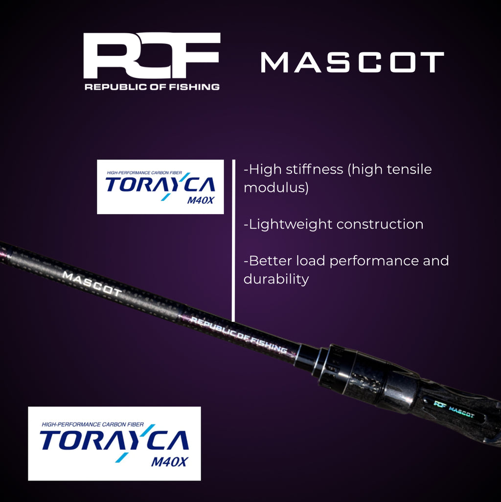 ROF MASCOT TWO PIECE ROD