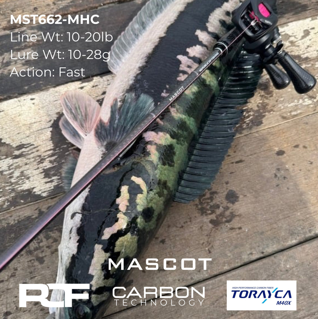 ROF MASCOT TWO PIECE ROD
